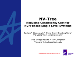 NV-Tree - Usenix