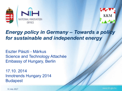 Energy policy in Germany
