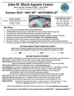 John W. Black Aquatic Center