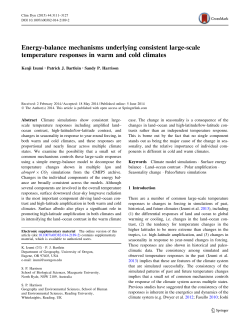 Energy-balance mechanisms underlying consistent large