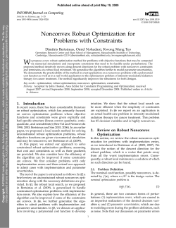 Nonconvex Robust Optimization for Problems with Constraints