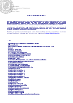 CA: A Cancer Journal for Clinicians (FREE)