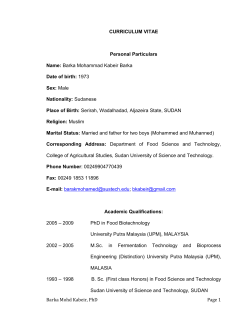 appwndix - Sudan University of Science and technology