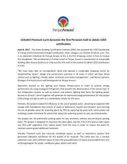 InOutlet Premium Lurín becomes the first Peruvian