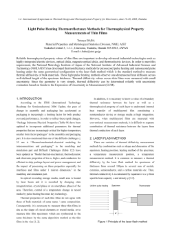 Light Pulse Heating Thermoreflectance Methods for Thermophysical