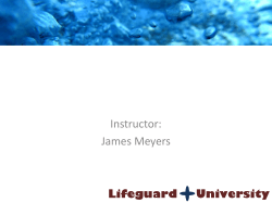 Lifeguard Training - Lifeguard University