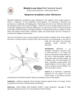 Article 78 Manatoka - Botanical Society of South Africa