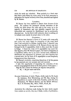 On some Collections of Arctic Plants, chiefly made by Dr. Lyall, Dr