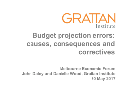 Gathering slides - Grattan Institute