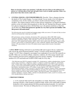 Below are the three major essay questions. I will either put one of
