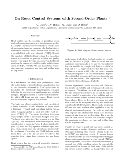 On Reset Control Systems with Second