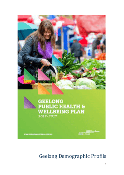 Geelong Demographic Profile