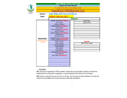 Playing Next Round? - Heatherdale Social Golf Club