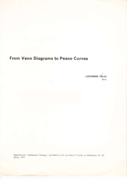 From Venn Diagrams to Peano Curves
