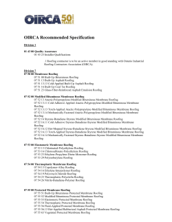 File - Ontario Industrial Roofing Contractors Association