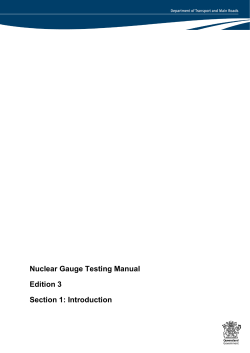 Section 1: Introduction - Department of Transport and Main Roads