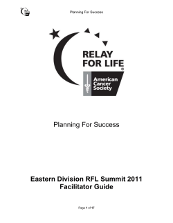 Planning For Success