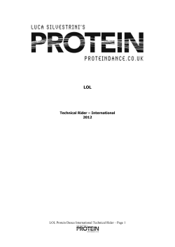 Front of House and General Information