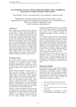 Is it Possible to Use A Single Reduced Model for A Number of