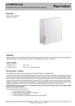 LC-WRF04 CO2 - Rem Technik