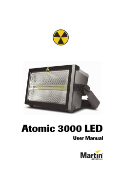 Atomic 3000 LED - Martin Professional