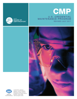 ASCP CMP Booklet