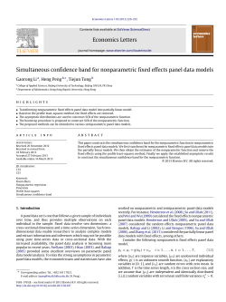 Simultaneous confidence band for nonparametric