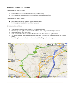 HOW TO GET TO LAGAN VALLEY ISLAND
