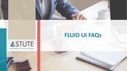 FLUID UI FAQs