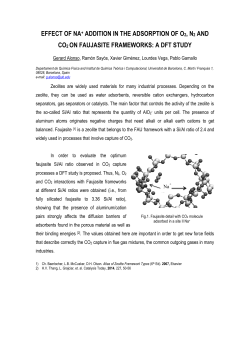 effect of na + addition in the adsorption of o 2 , n 2 and co 2 on