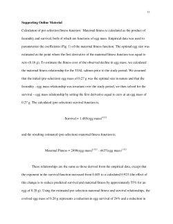 Supporting Online Material Calculation of pre