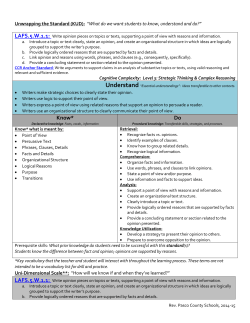 Do - myLearning | Pasco County Schools