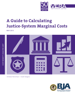 A Guide to Calculating Justice