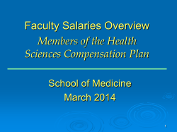Completing a salary worksheet - UC Irvine School of Medicine