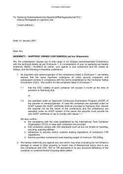 LOI - Adhoc - Hamburg-Sud