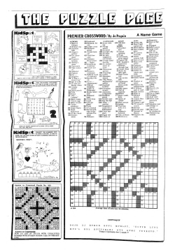 KddSp 0 t PREMIER CROSSWORD/By Jo Paquin A Name Game