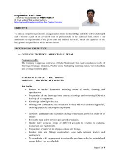 resume - Gulf Job Seeker