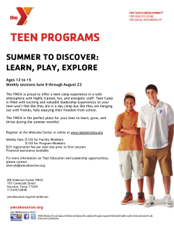 summer to discover: learn, play, explore