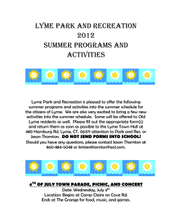 Lyme Park and Recreation