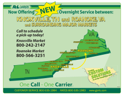 One Call - One Carrier