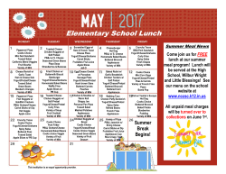 Eastwood, Parker, Riley, Wilbur Wright Elementaries