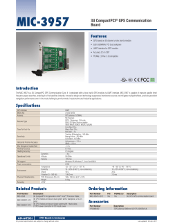 Datasheet - Advantech