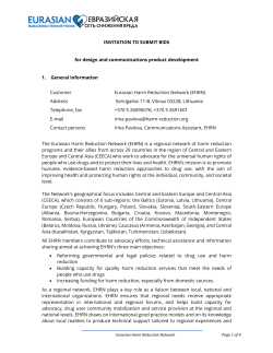 INVITATION TO SUBMIT BIDS for design and communications