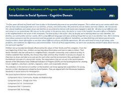 ECIPs - Social Systems: Cognitive