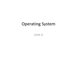 Operating System