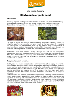 Life needs diversity