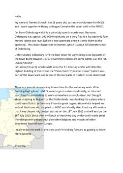 Hello, my name is Tammo Schoch. I`m 18 years old, currently a