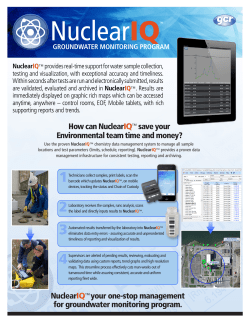 How can NuclearIQ&trade; save your Environmental team time and