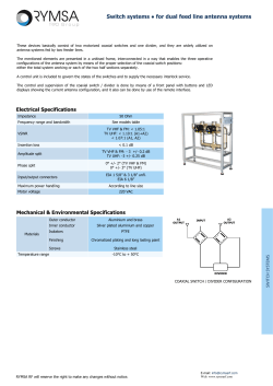 Switch systems for dual feed line antenna systems