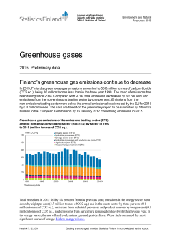 Greenhouse gases